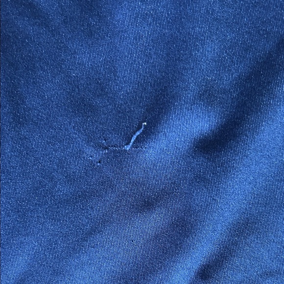 adidas Climacool Dark Blue Athletic Shorts with White Stripes - Picture 4 of 4